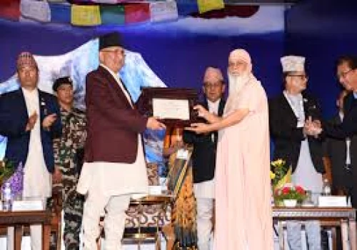 Shri Shivkrupanand Swami appointed as Nepal Tourism Board’s Goodwill Ambassador
